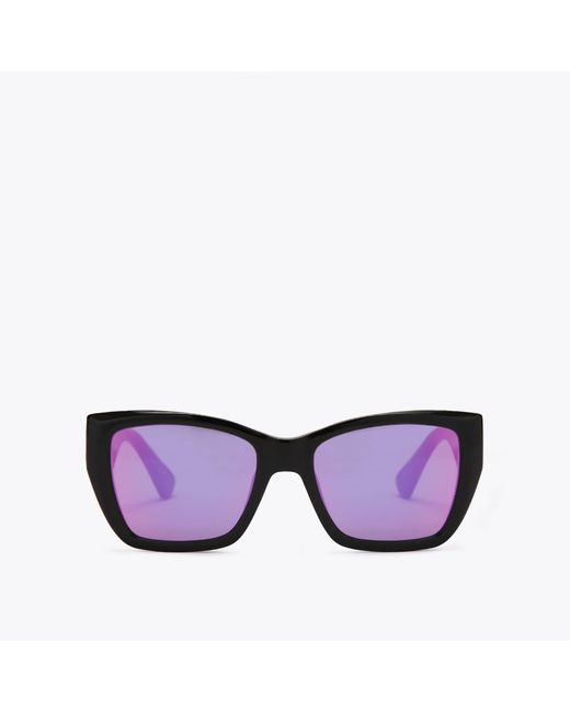 Kurt Geiger Purple Kurt Geiger Sunglasses Black Synthetic Kensington