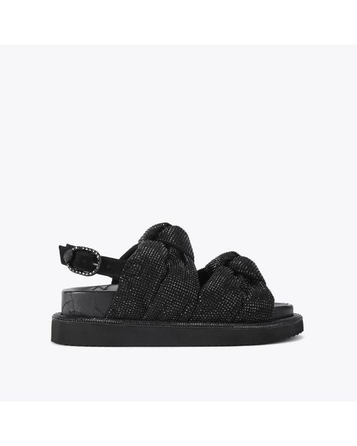 Kurt Geiger Black Kurt Geiger Sandals Fabric Orson