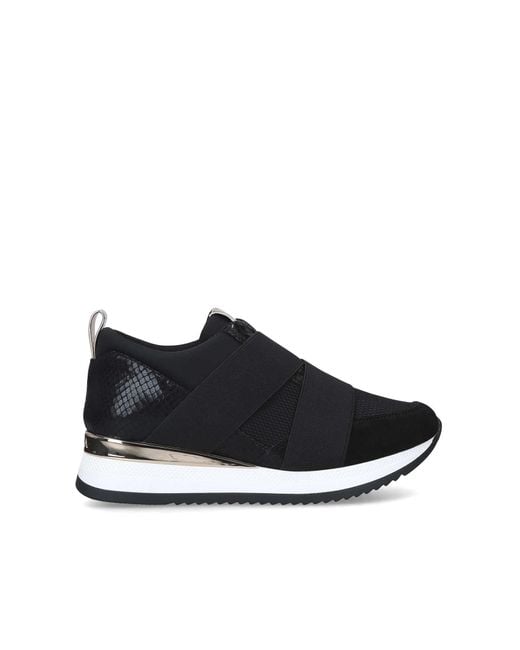 Carvela Kurt Geiger Black 'just' Slip On Chunky Trainers