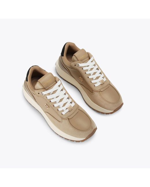 KG by Kurt Geiger Natural Trainers Camel Synthetic Louisa