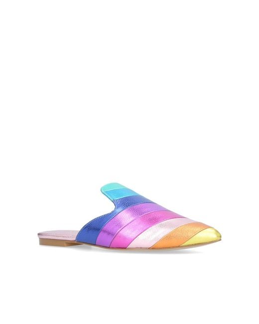 Kurt geiger rainbow mules sale