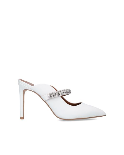 Kurt Geiger Leather Duke in White 