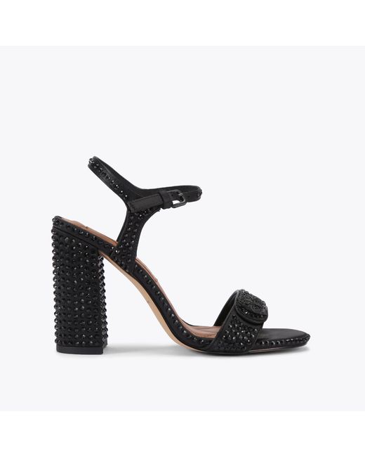 Kurt Geiger Black Kurt Geiger Heels Fabric Kensington