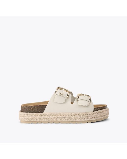 KG by Kurt Geiger Natural Sandal Bone Raquel