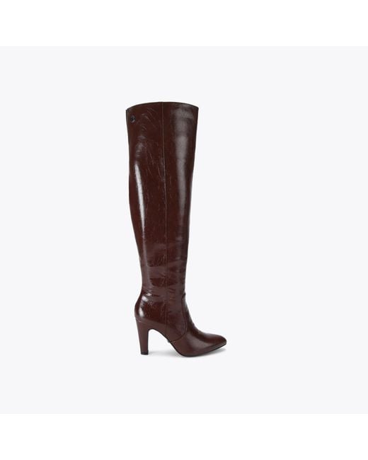 Carvela Kurt Geiger Brown Boots Dark Infinite