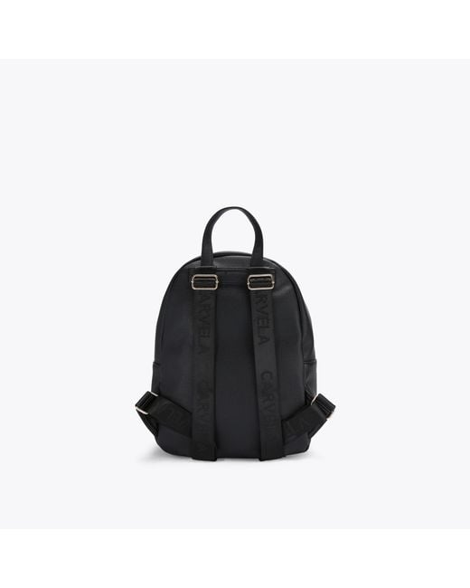 Carvela Kurt Geiger Black Backpack Synthetic Frame