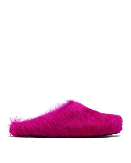Marni Purple Fuchsia Slip-On Sandals For Spring/Summer 2024 for men