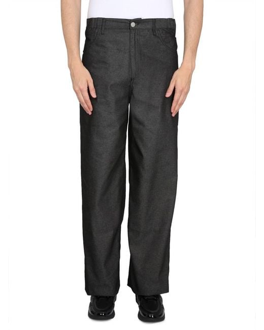 Raf Simons Black Skate Pants for men