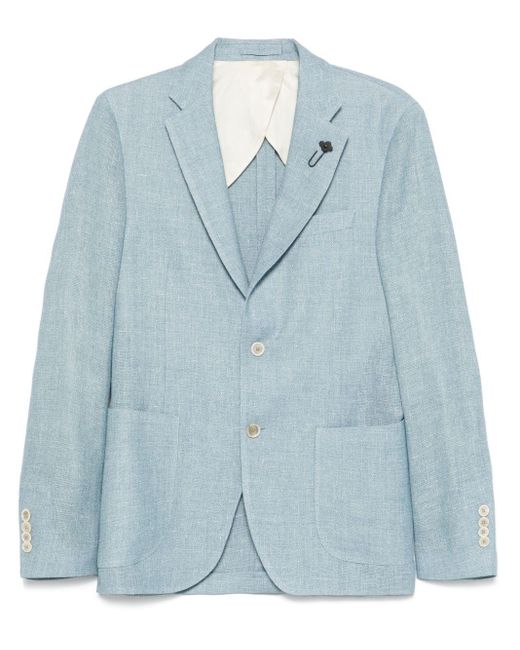 Lardini Blue Elevated Spring Summer Jacket For for men