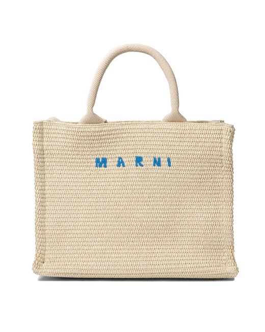 Marni Natural Elegant Mini Handbag For Ss25