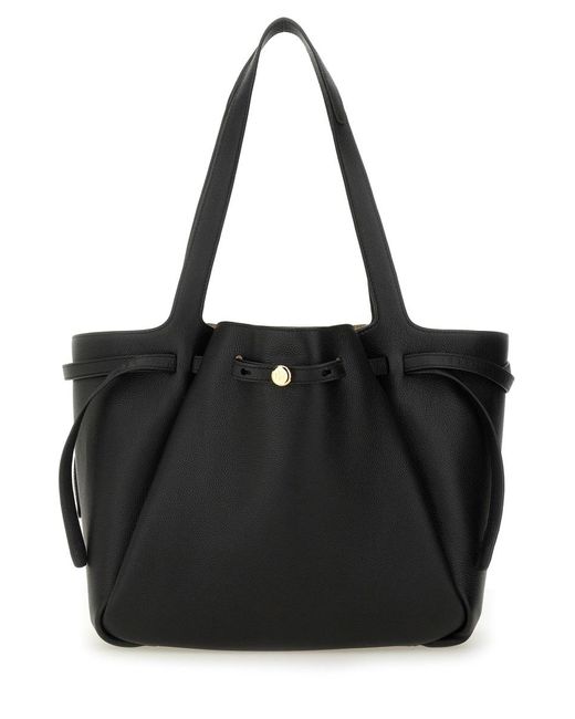 Tory Burch Black Elegant Leather Mini Handbag