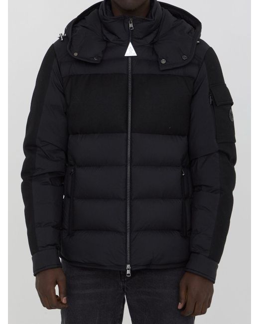 Detachable Hood Nylon Parka Black main image 0