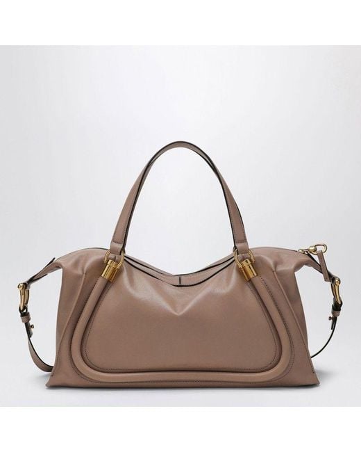 Chloé Brown Paraty 24 Bag