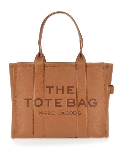 Marc Jacobs Brown The Tote Large Bag