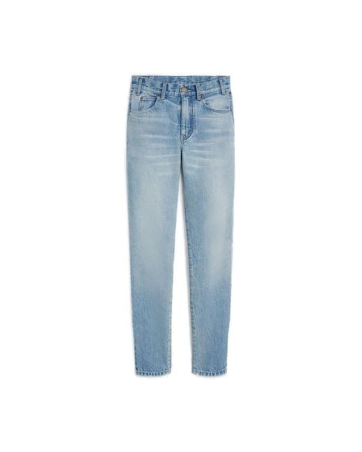 Celine Women's Blue Eclipse Wash Denim Tess Jeans