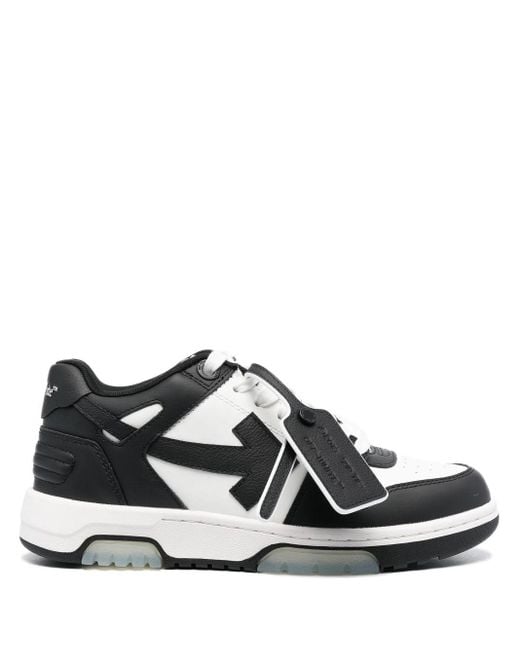 Off-White c/o Virgil Abloh Black Sneakers Out Of Office for men