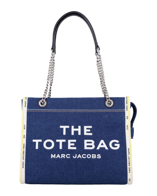 Marc Jacobs Women's The Denim Medium Handbag Blue