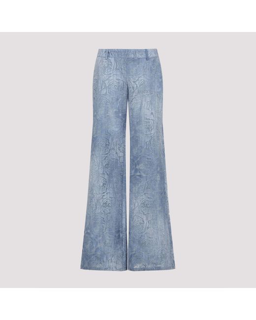 Ermanno Scervino Blue Regular Fit Pants for men