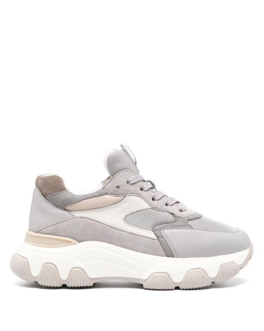 Hogan White Flat Shoes