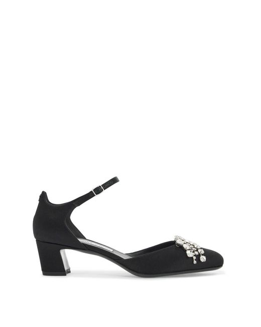 Jimmy Choo Black "Verity Block Heel