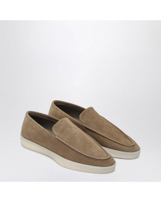 Fear Of God Brown Taupe Colored Suede Loafer for men