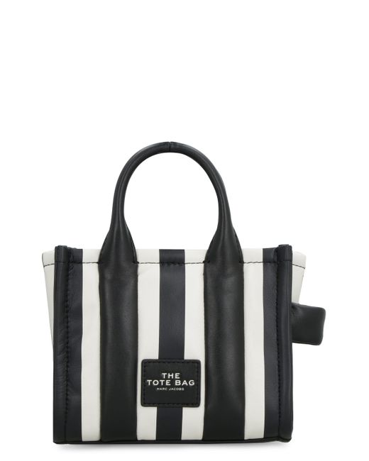 Marc Jacobs Black The Micro Tote Bag Leather