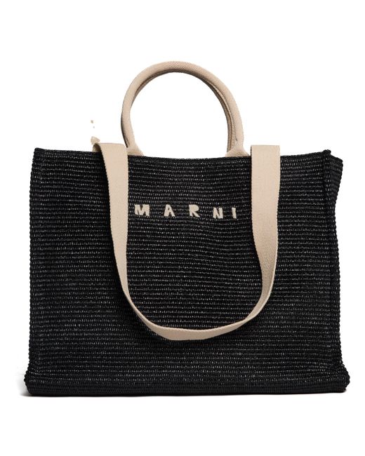 Marni Black Large Tote Handbag