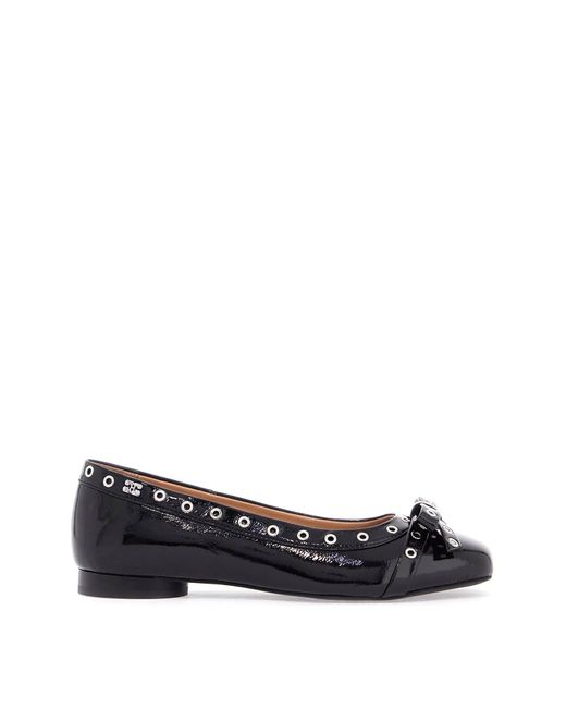 Ganni Black Synthetic Naplak Ball