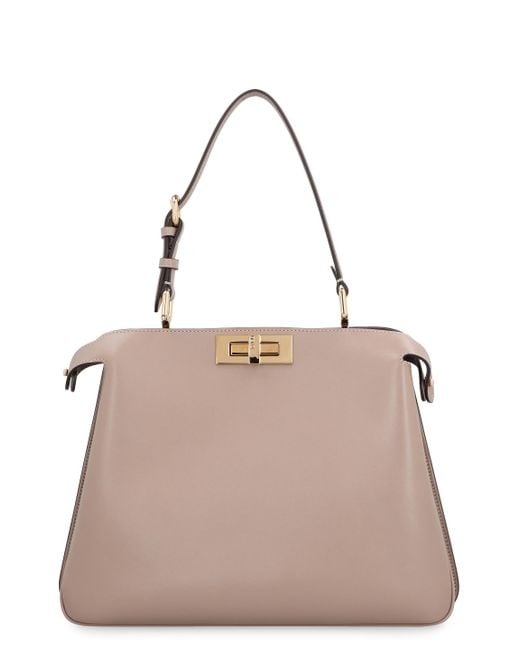 Fendi Pink Mini Shopping Handbag