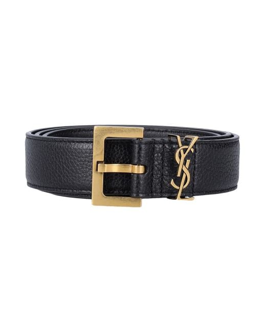 mens saint laurent belt