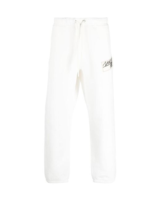 Moncler White Genius 1952 Logo Track Pants For for men