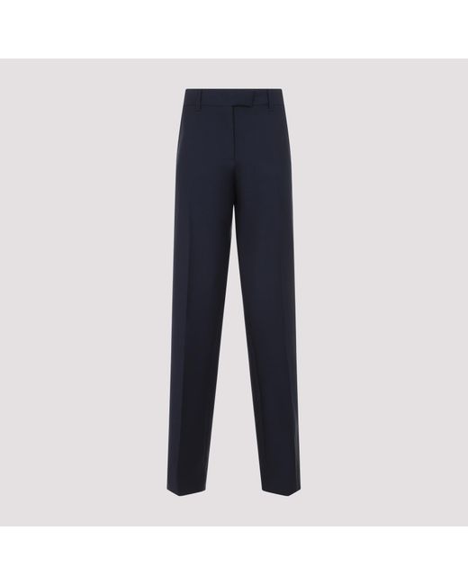 Miu Miu Blue Chic Regular Straight Leg Pants for men