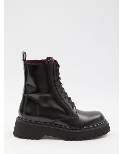 Gucci lace boots 2025