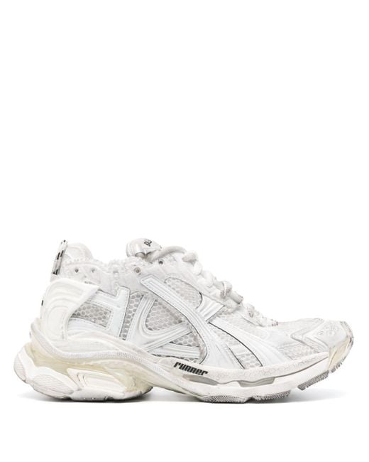 Balenciaga White Runner Sneakers