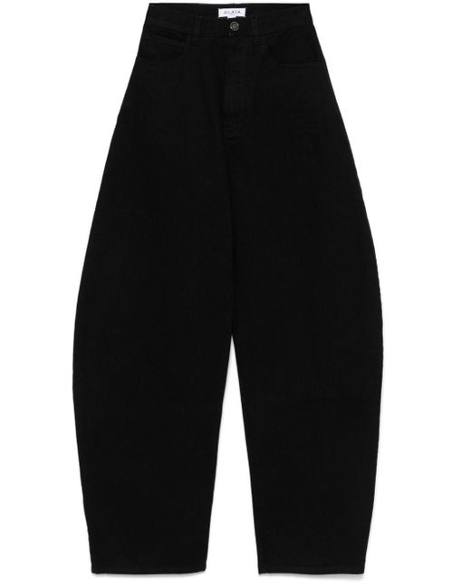 Alaïa Blue High Waist Round Jeans For