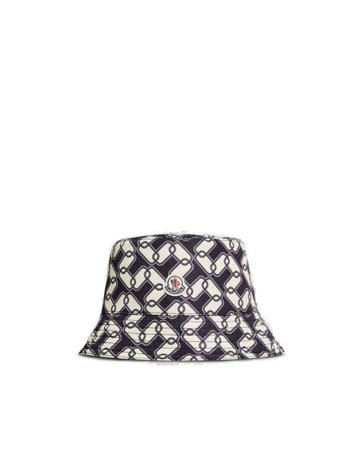 Moncler White Bucket Hat