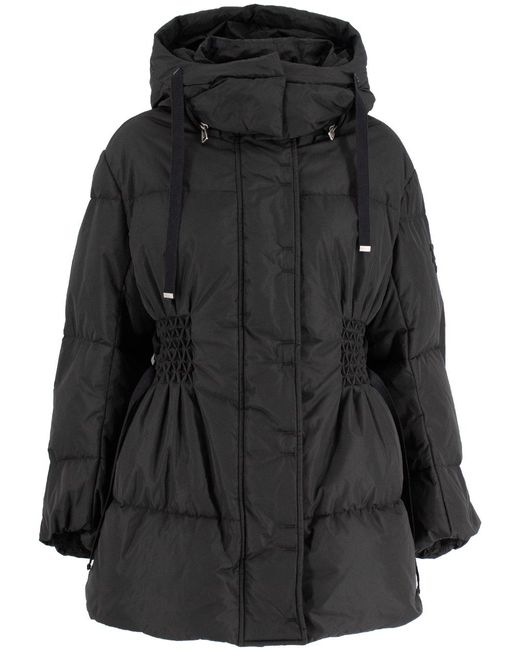 Ermanno Scervino Black Chic Down Jacket For