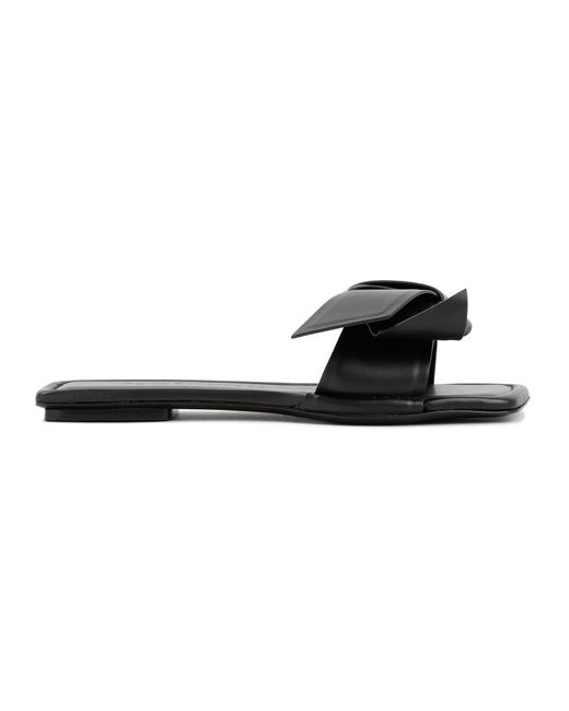 Acne Black Stylish Musubi Mini Sandals