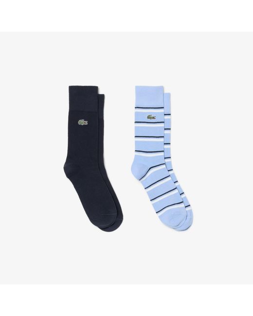 Lacoste Blue 2-Pack Socks