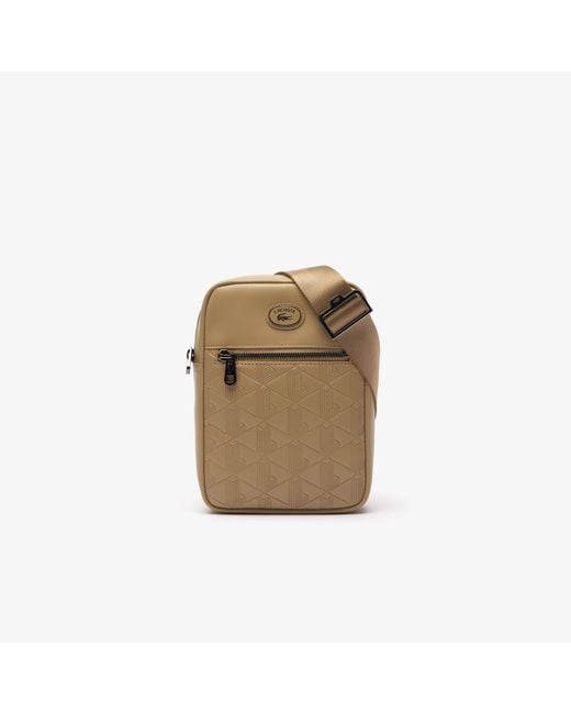 Lacoste Natural Nomogramme Satchel for men