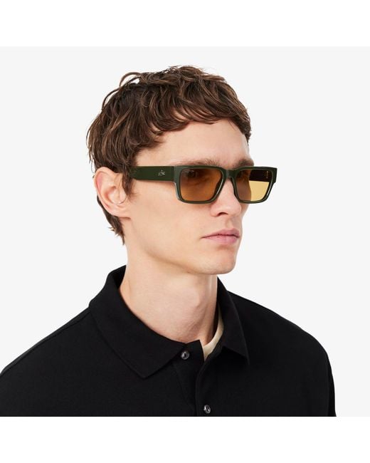 Lacoste Green L.12.12 Rectangle Glasses for men