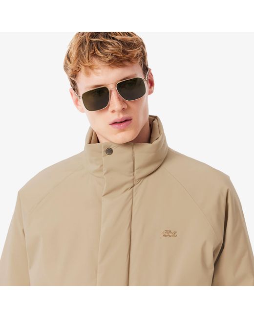 Lacoste Natural Water-Repellent Puffer Jacket for men