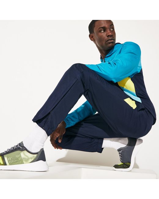 lacoste hooded tracksuit