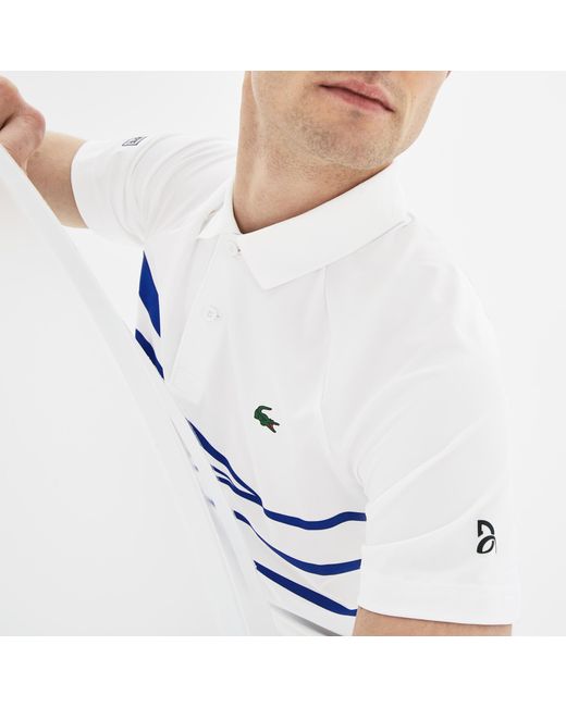 Lacoste Sport Novak Djokovic Collection Tech Jersey Polo ...