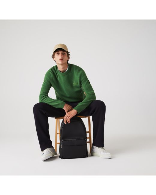 lacoste men's classic petit piqué backpack
