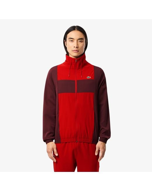 Lacoste Red Tennis X Novak Djokovic Sweatsuit for men