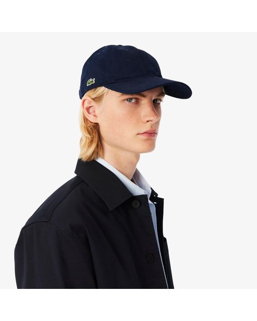 Lacoste Black Corduroy Overshirt Jacket for men