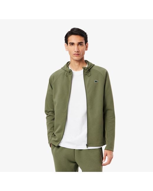 Lacoste Green Lightweight Track Jacket for men