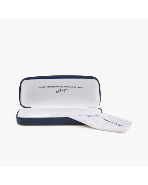 Lacoste Brown Active Rectangle Glasses