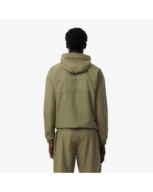 Lacoste Green Full-Zip Track Jacket for men